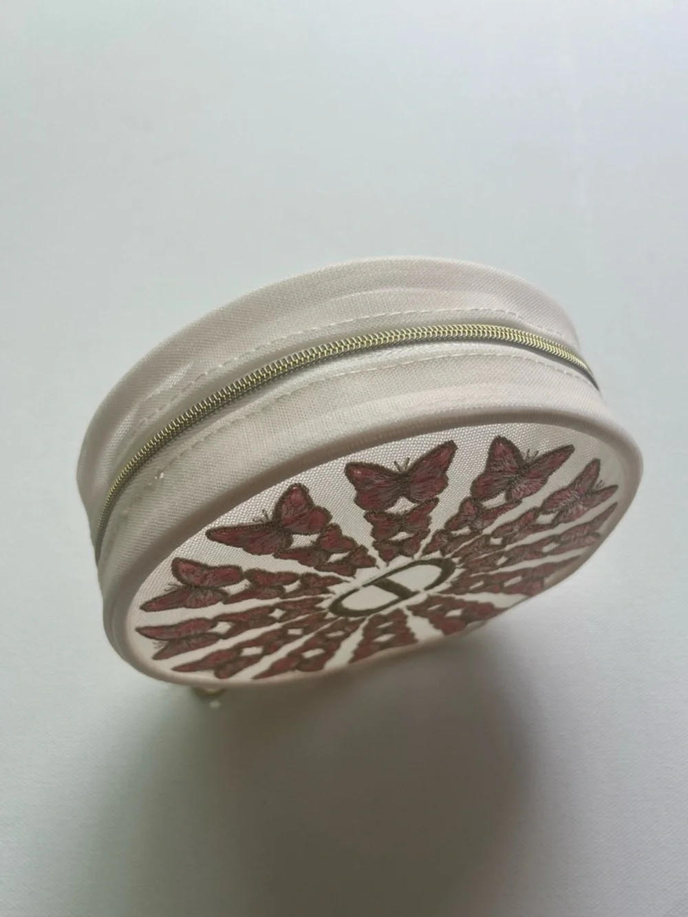Christian Dior Beauty Butterfly Makeup Bag Embroidered